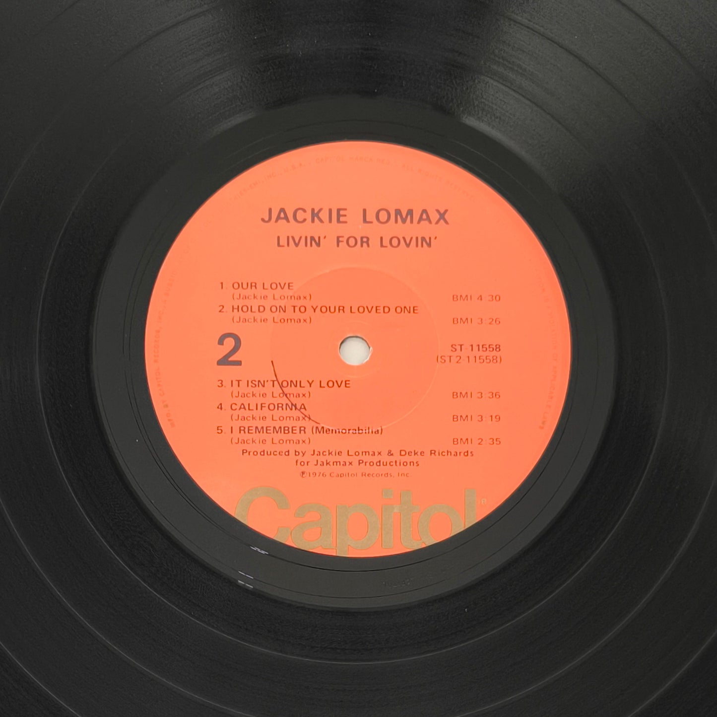JACKIE LOMAX - Livin' For Lovin'