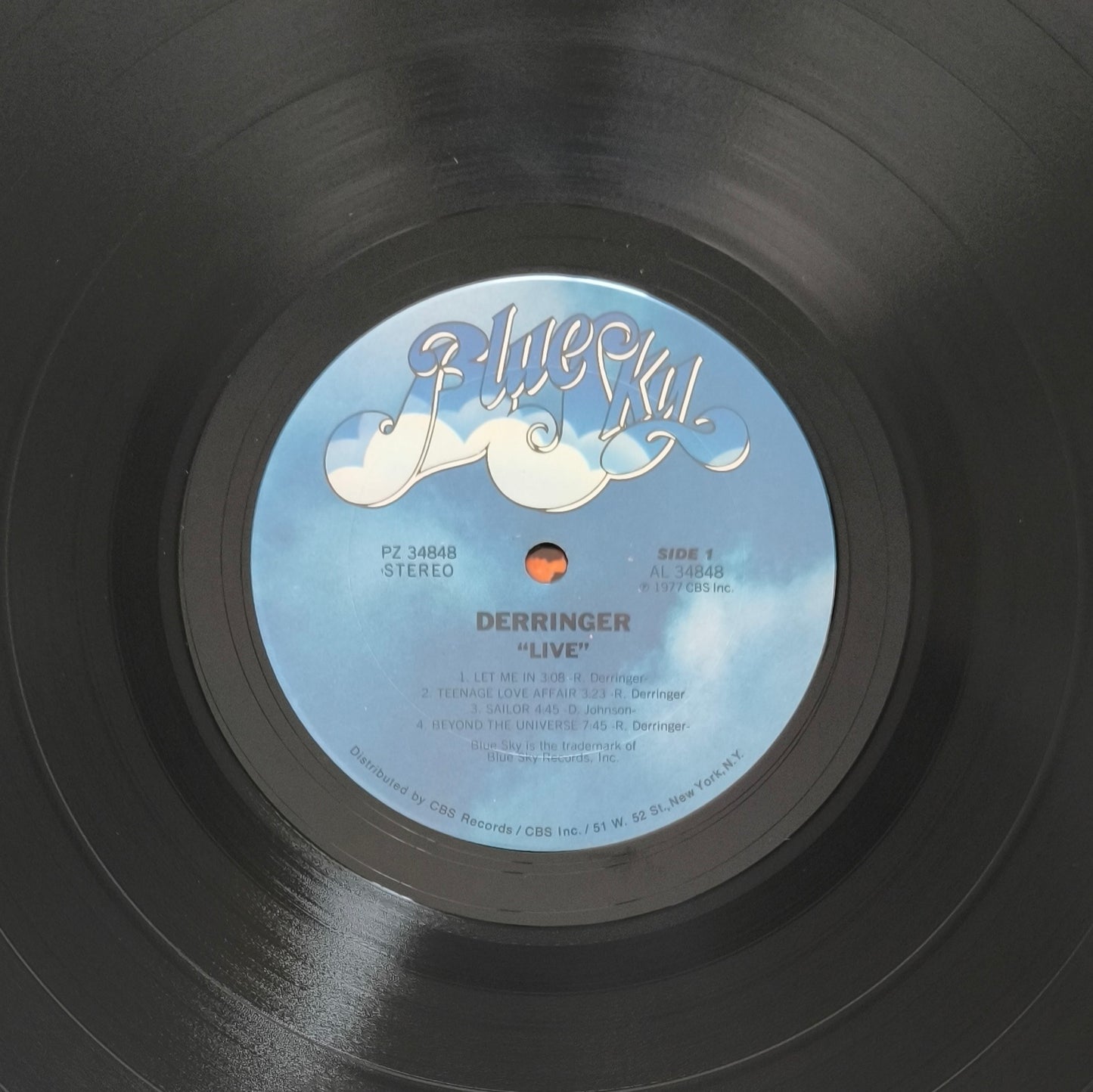 DERRINGER - Live (pressage US)