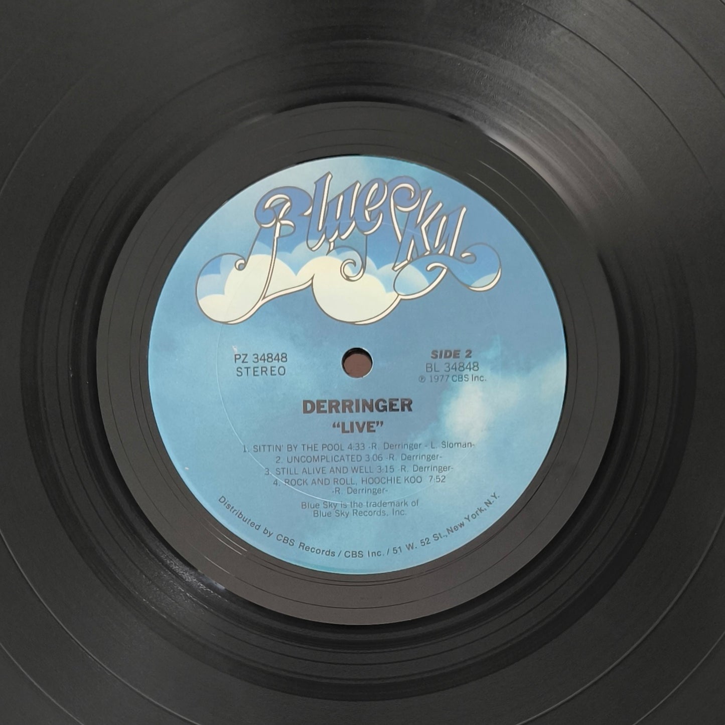 DERRINGER - Live (pressage US)
