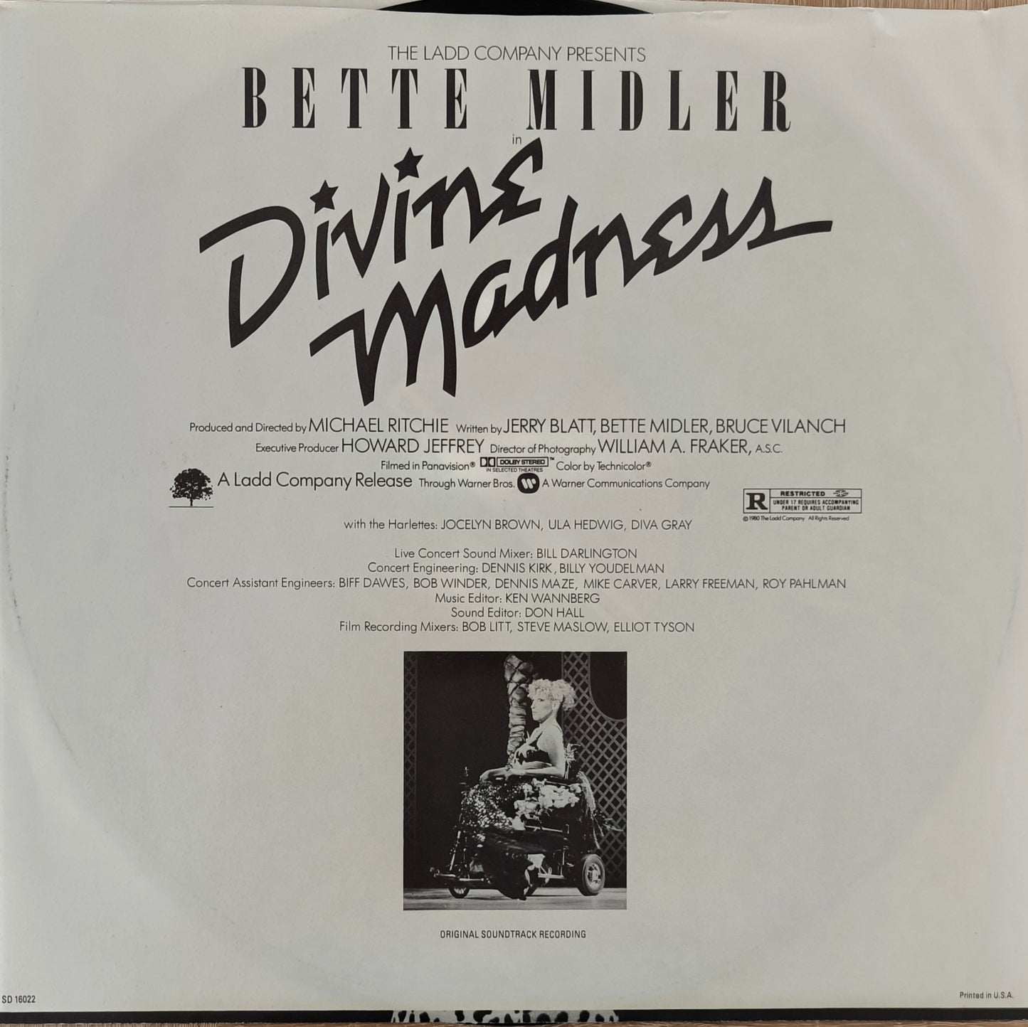 BETTE MIDLER - Divine Madness