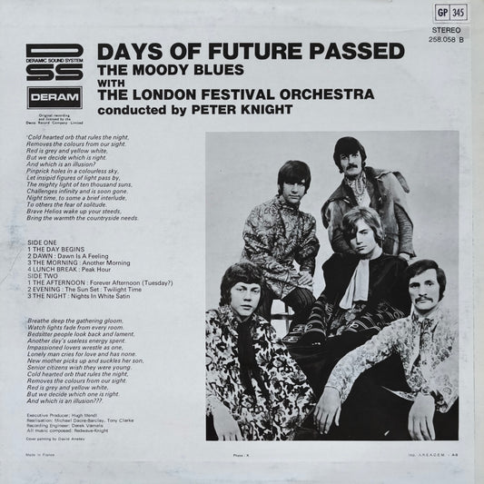 THE MOODY BLUES with the LONDON FESTIVAL ORCHESTRA - Days Of Future Passed