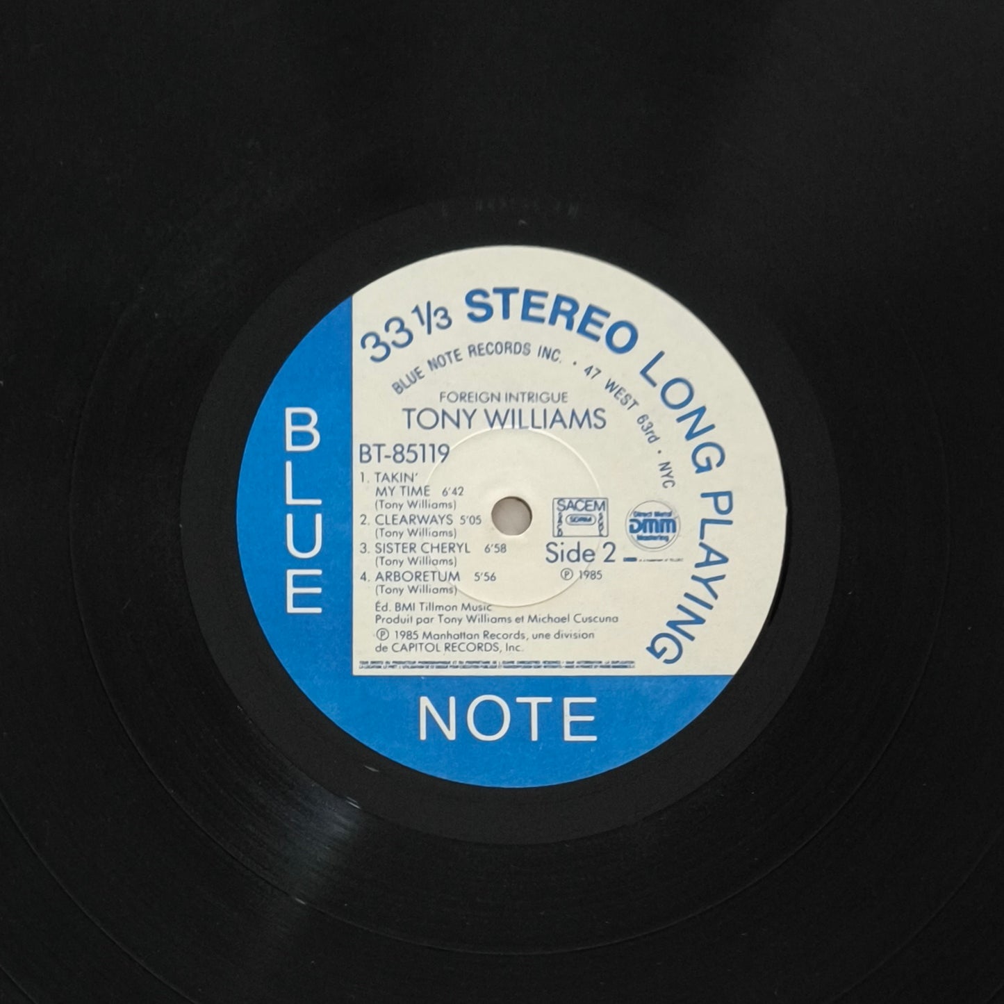 TONY WILLIAMS - Foreign Intrigue