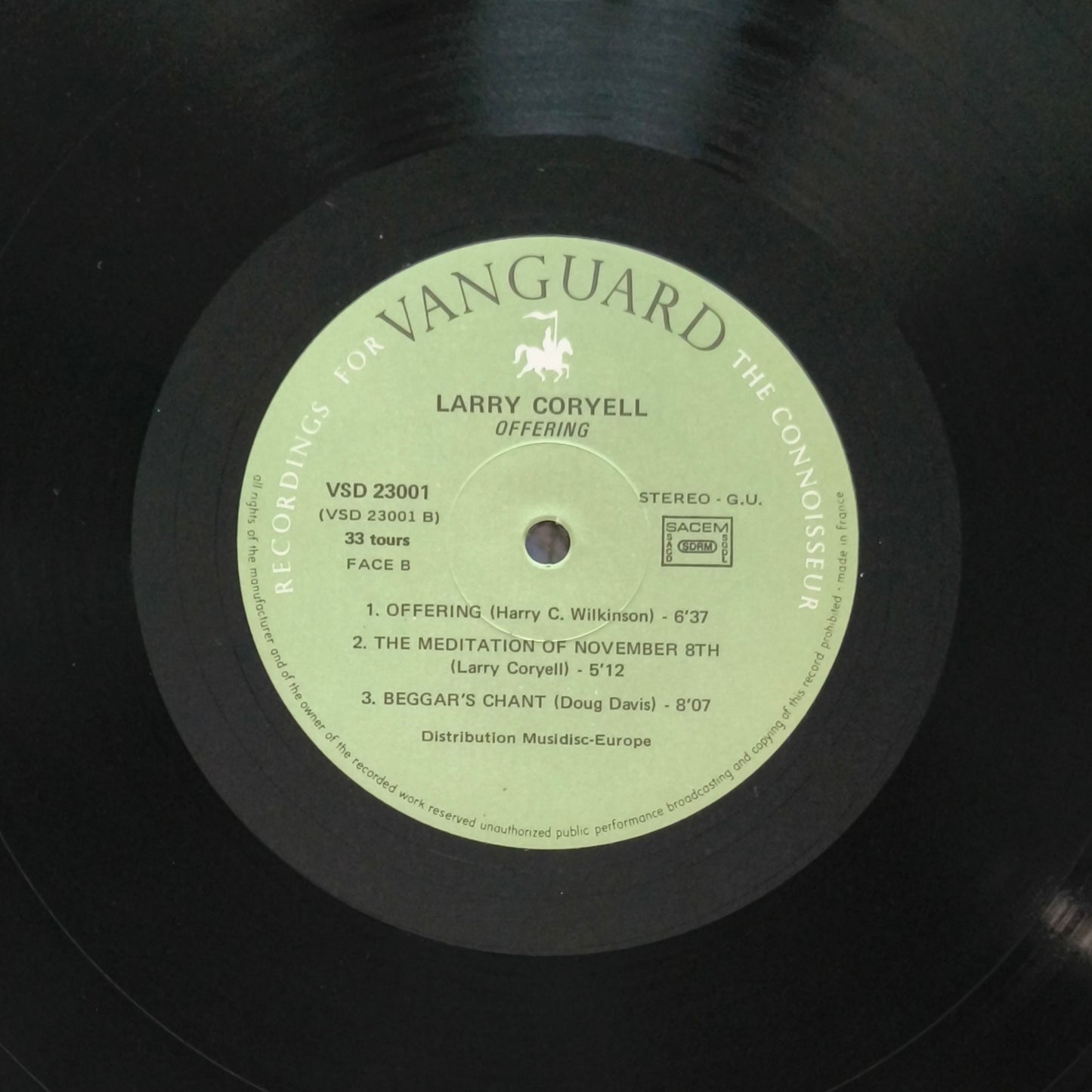 LARRY CORYELL - Offering