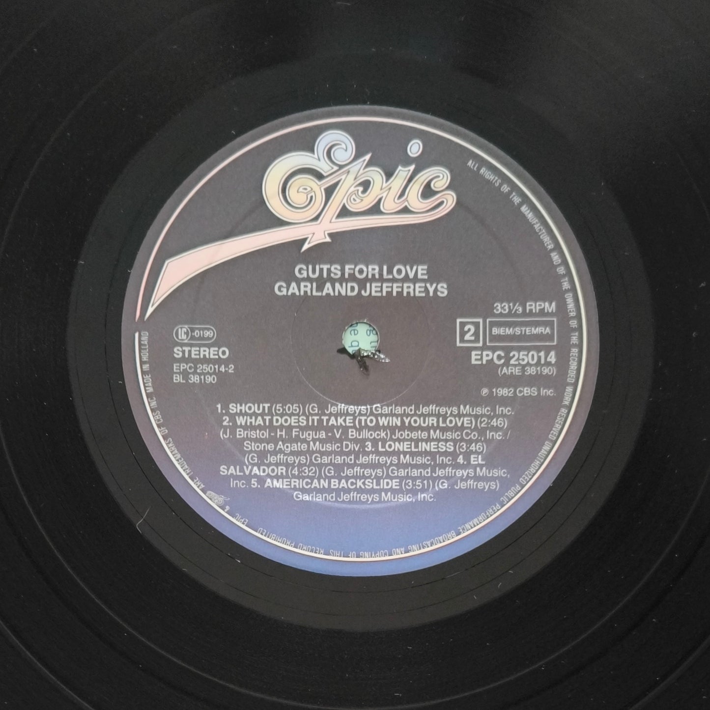 GARLAND JEFFREYS - Guts For Love