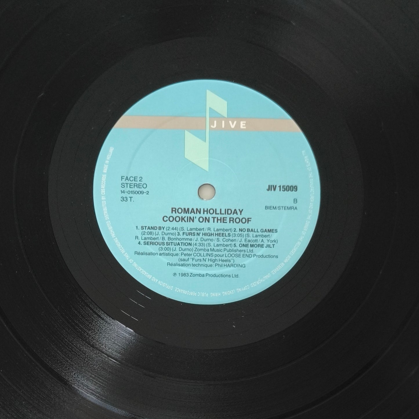 ROMAN HOLLIDAY - Cookin' On The Roof