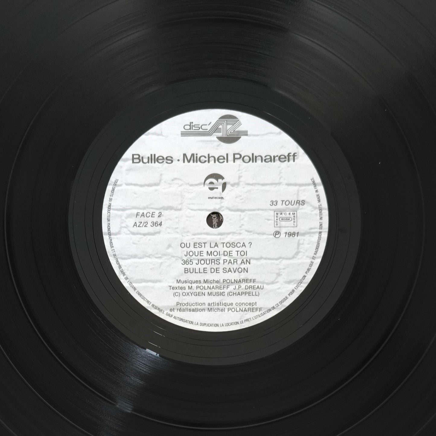 MICHEL POLNAREFF - Bulles