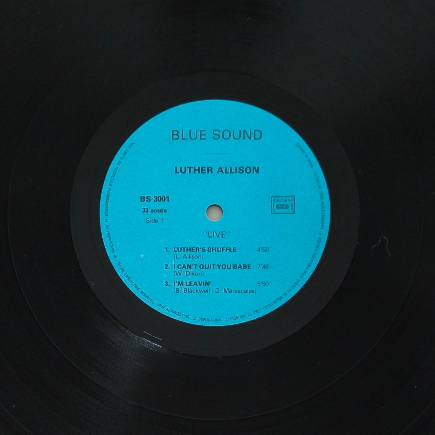 LUTHER ALLISON - Live