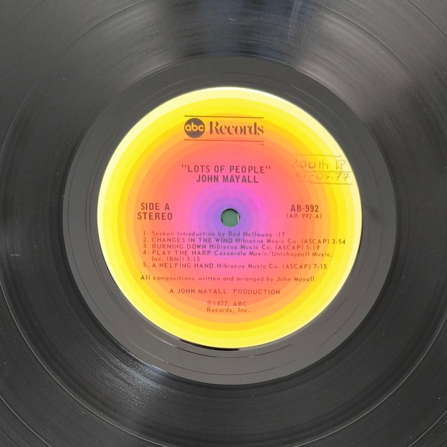 JOHN MAYALL - Lots Of People