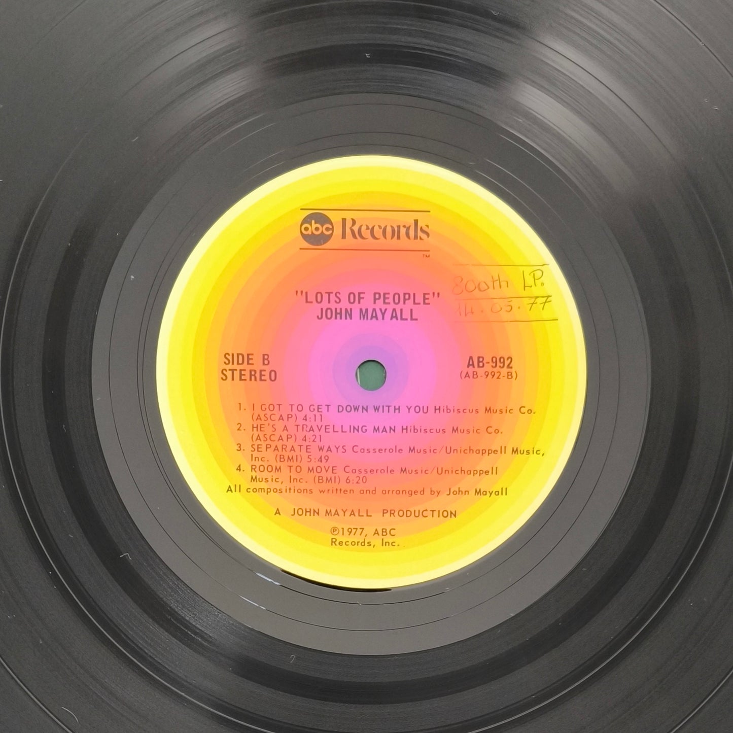 JOHN MAYALL - Lots Of People