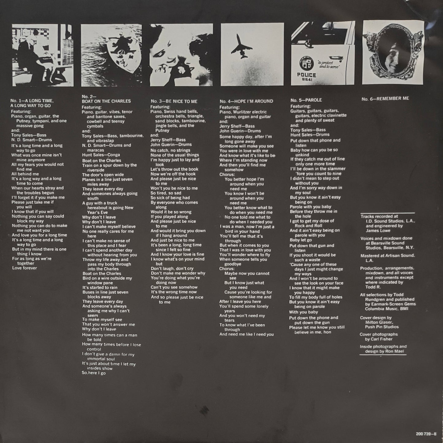 TODD RUNDGREN - Runt. The Ballad Of Todd Rundgren
