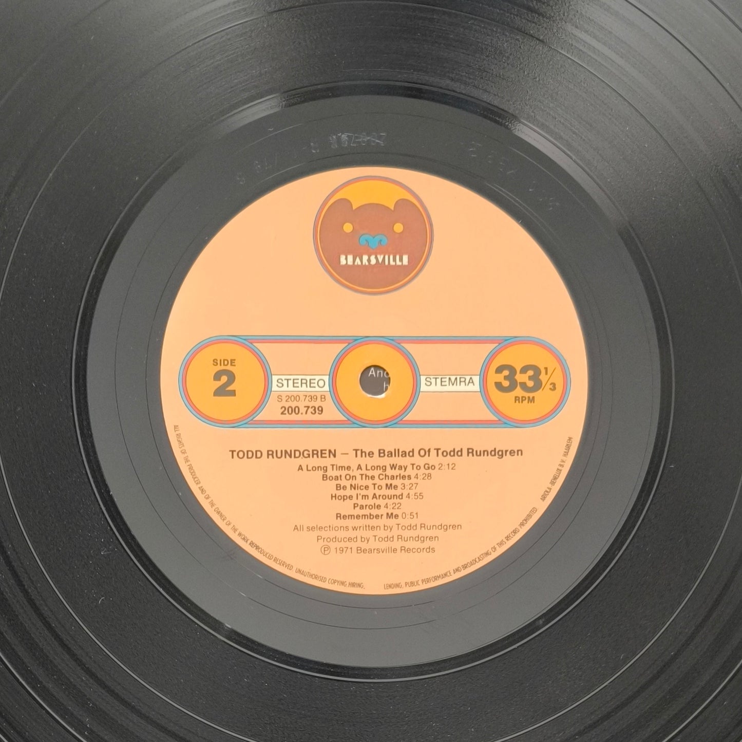 TODD RUNDGREN - Runt. The Ballad Of Todd Rundgren