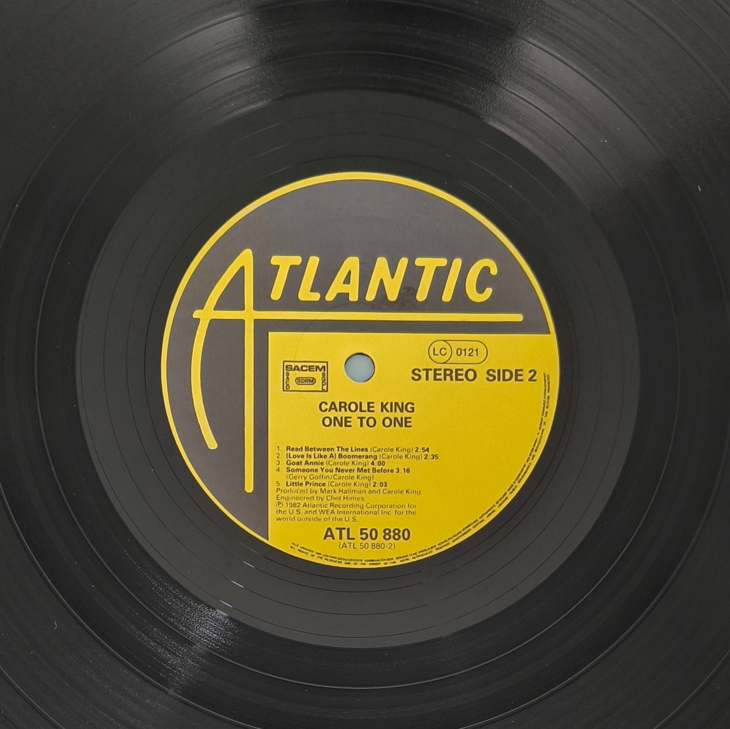 CAROLE KING - One To One