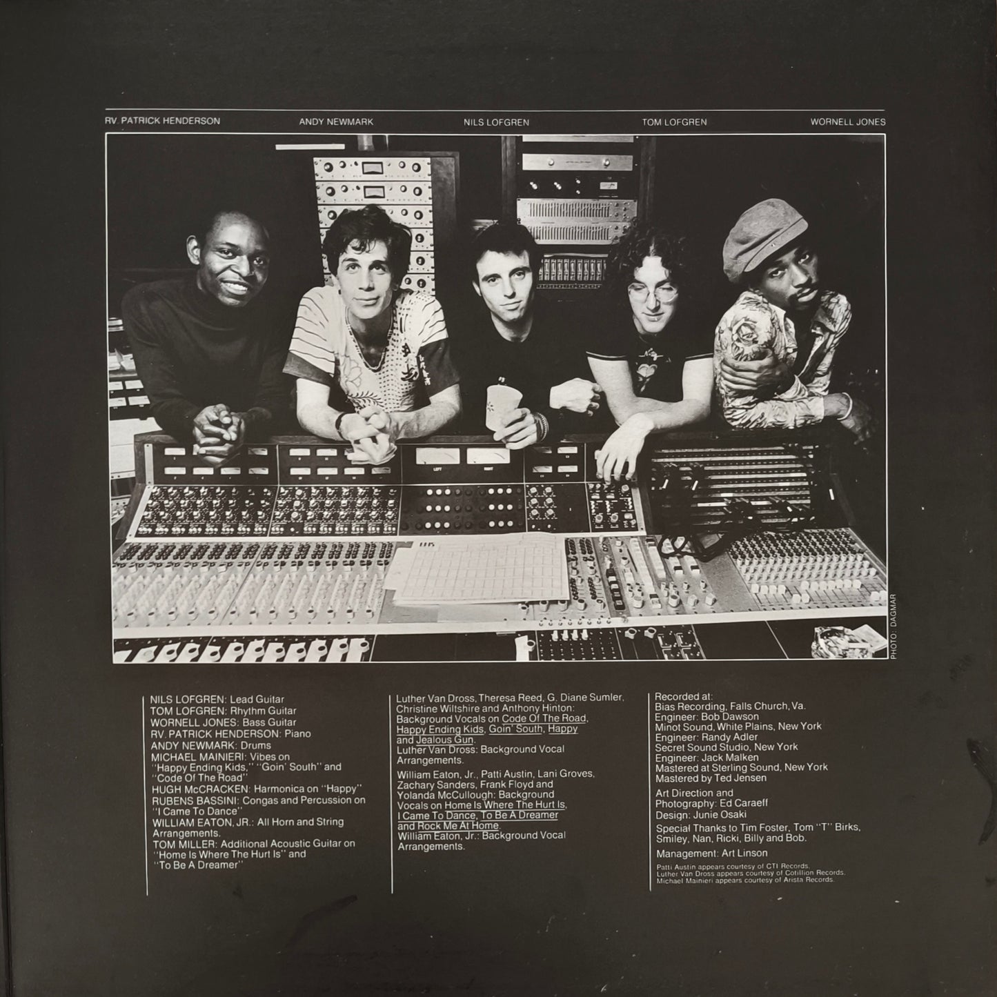 NILS LOFGREN - I Came To Dance