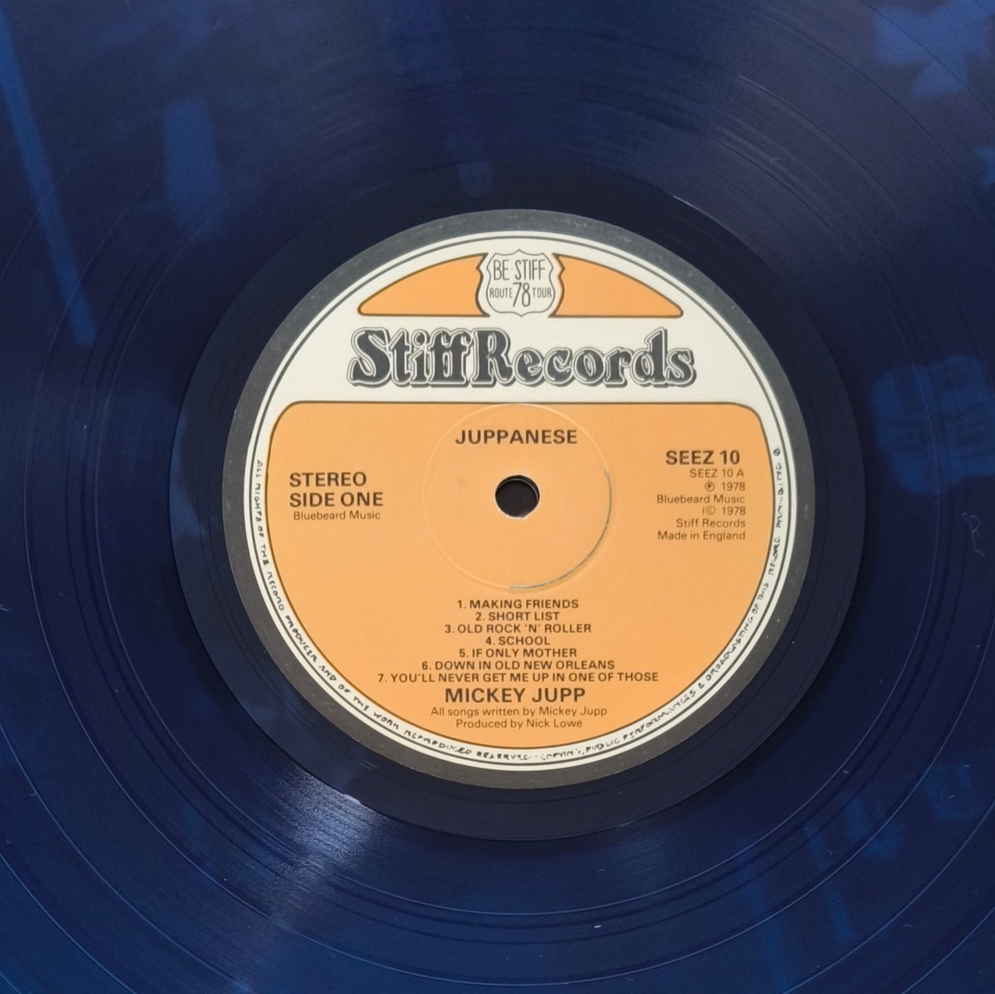 MICKEY JUPP - Juppanese (disque couleur)