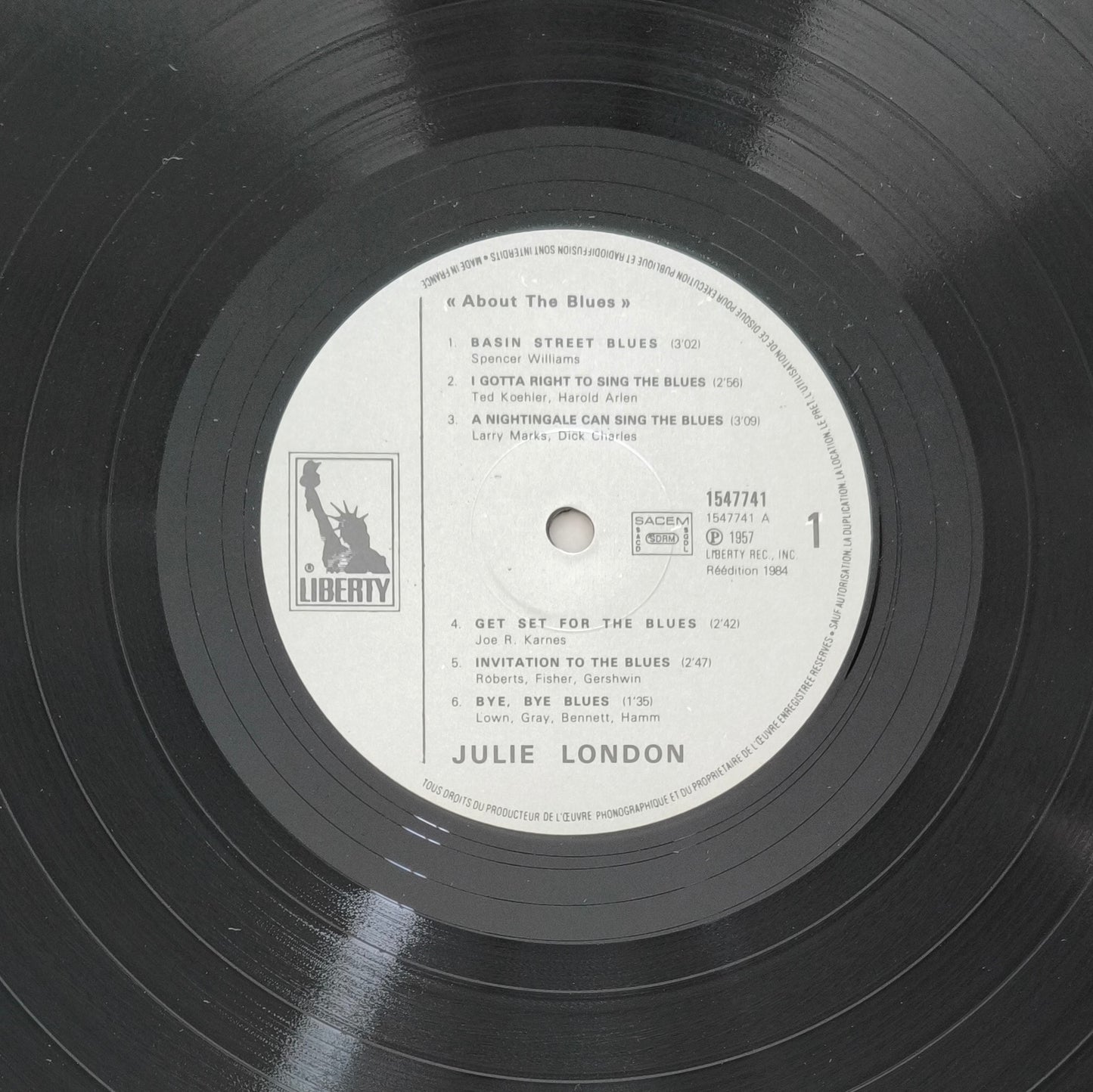JULIE LONDON - About The Blues