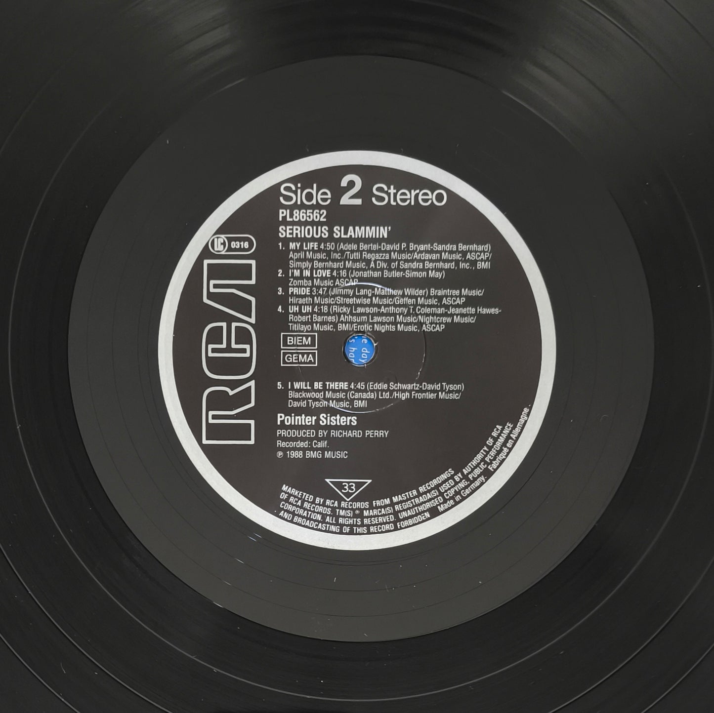 POINTER SISTERS - Serious Slammin'