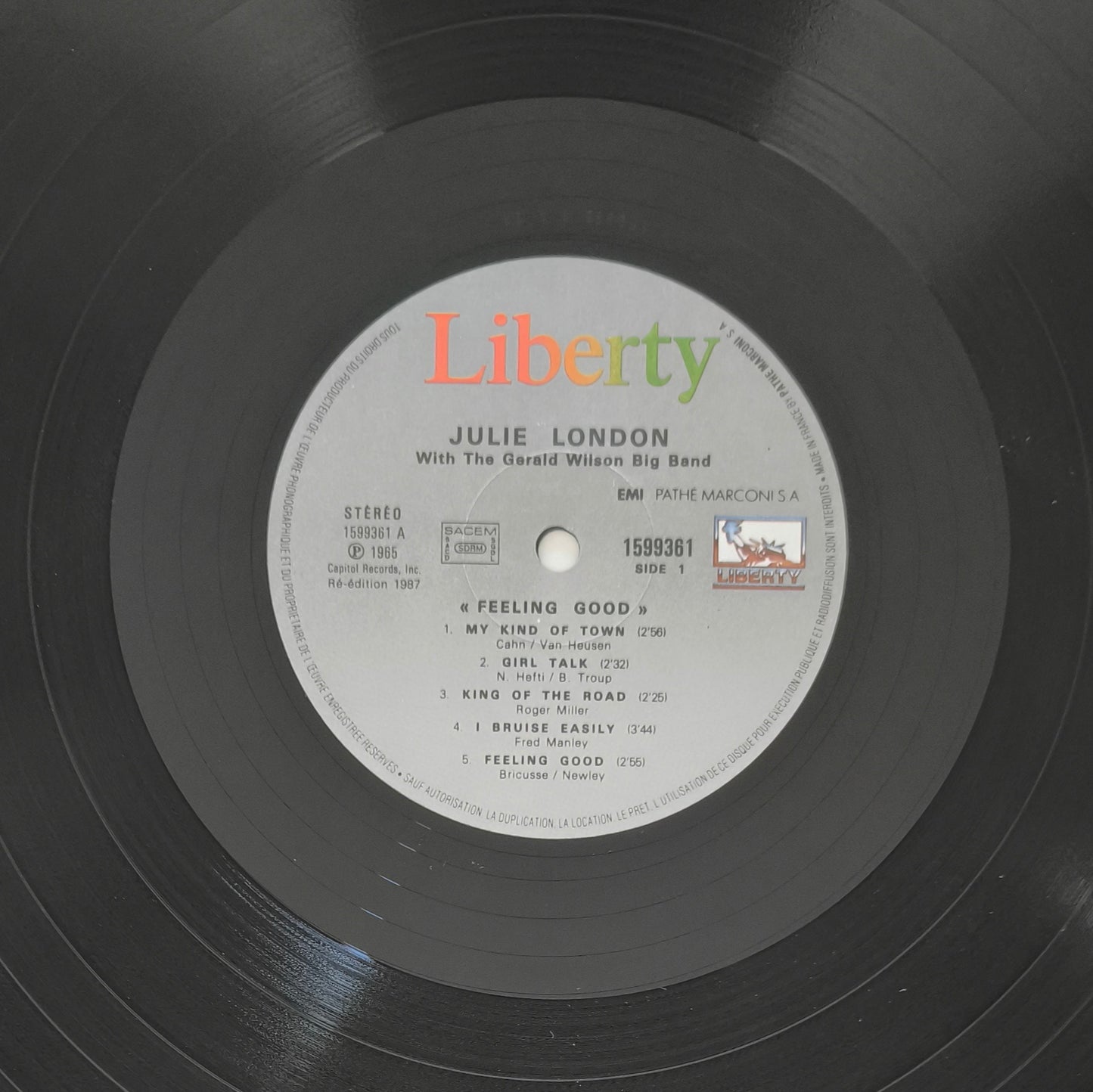 JULIE LONDON With THE GERALD WILSON BIG BAND - Feeling Good