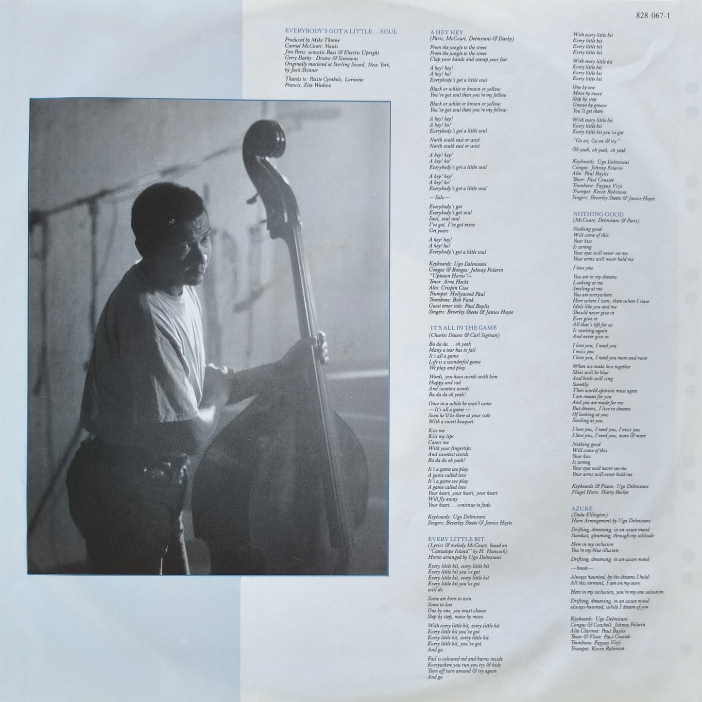 CARMEL - Everybody's Got A Little...Soul