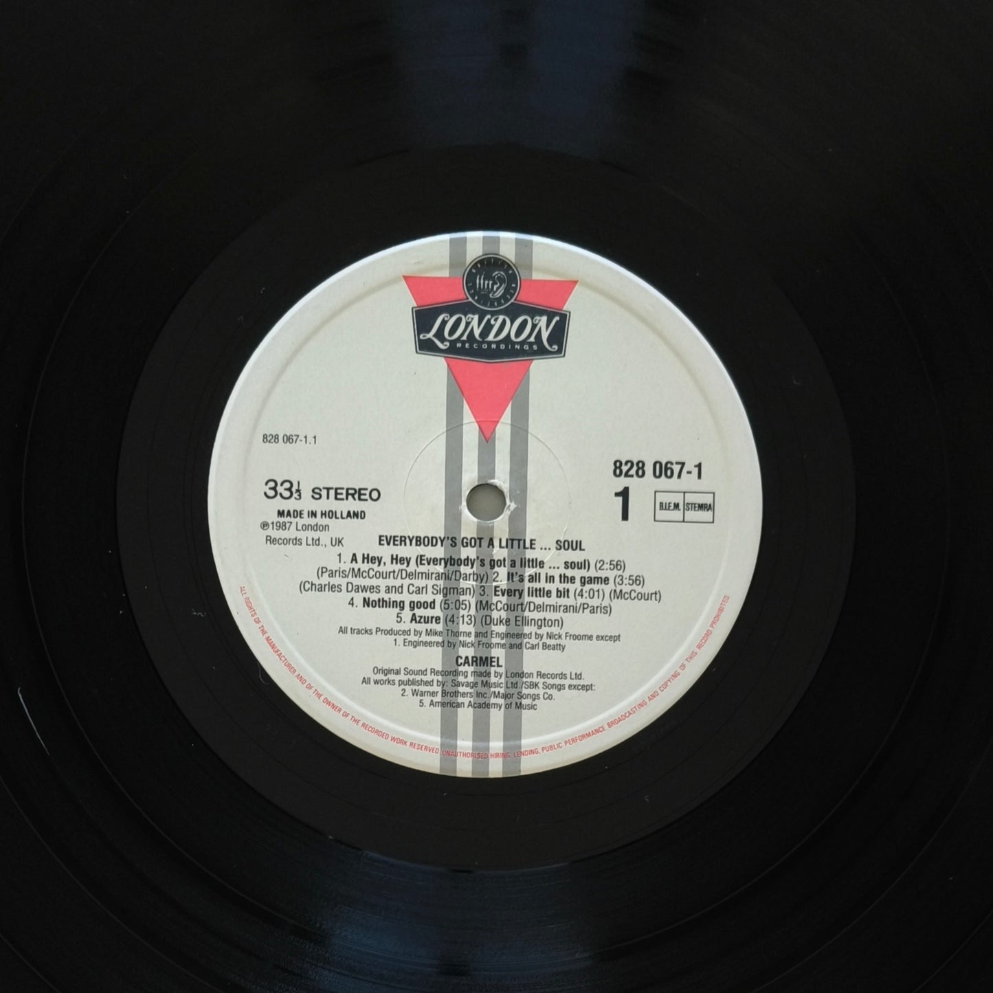 CARMEL - Everybody's Got A Little...Soul