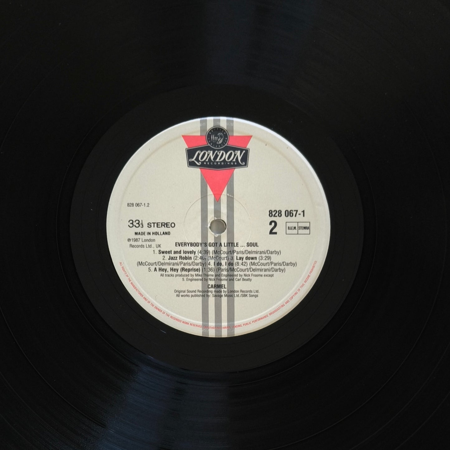 CARMEL - Everybody's Got A Little...Soul