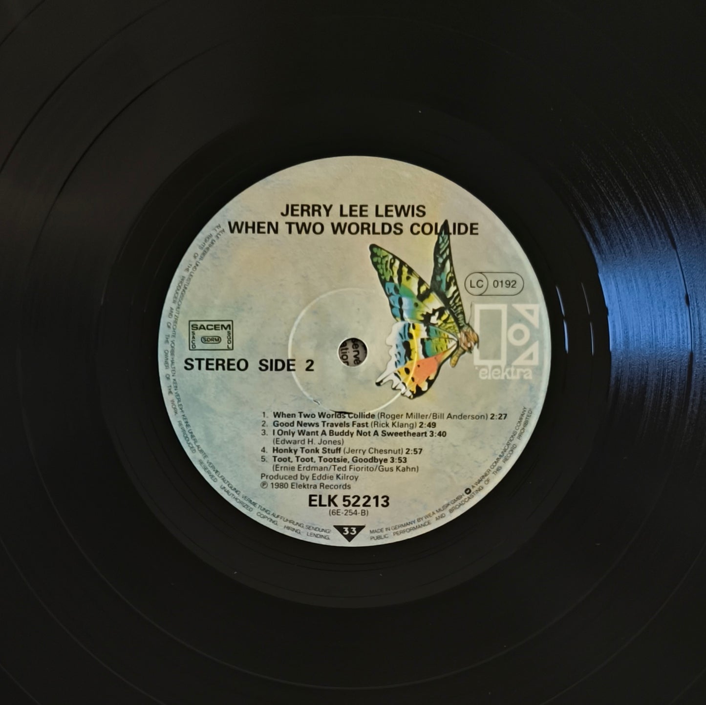 JERRY LEE LEWIS - When Two Worlds Collide