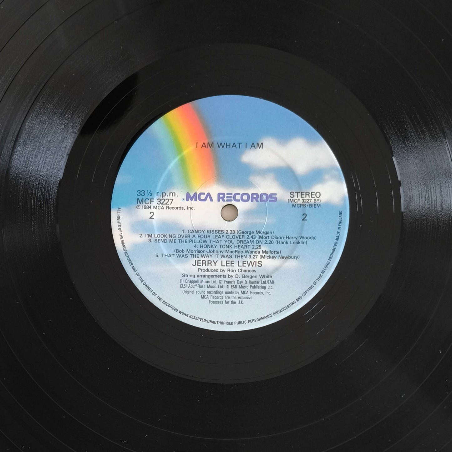 JERRY LEE LEWIS - I Am What I Am (pressage UK)