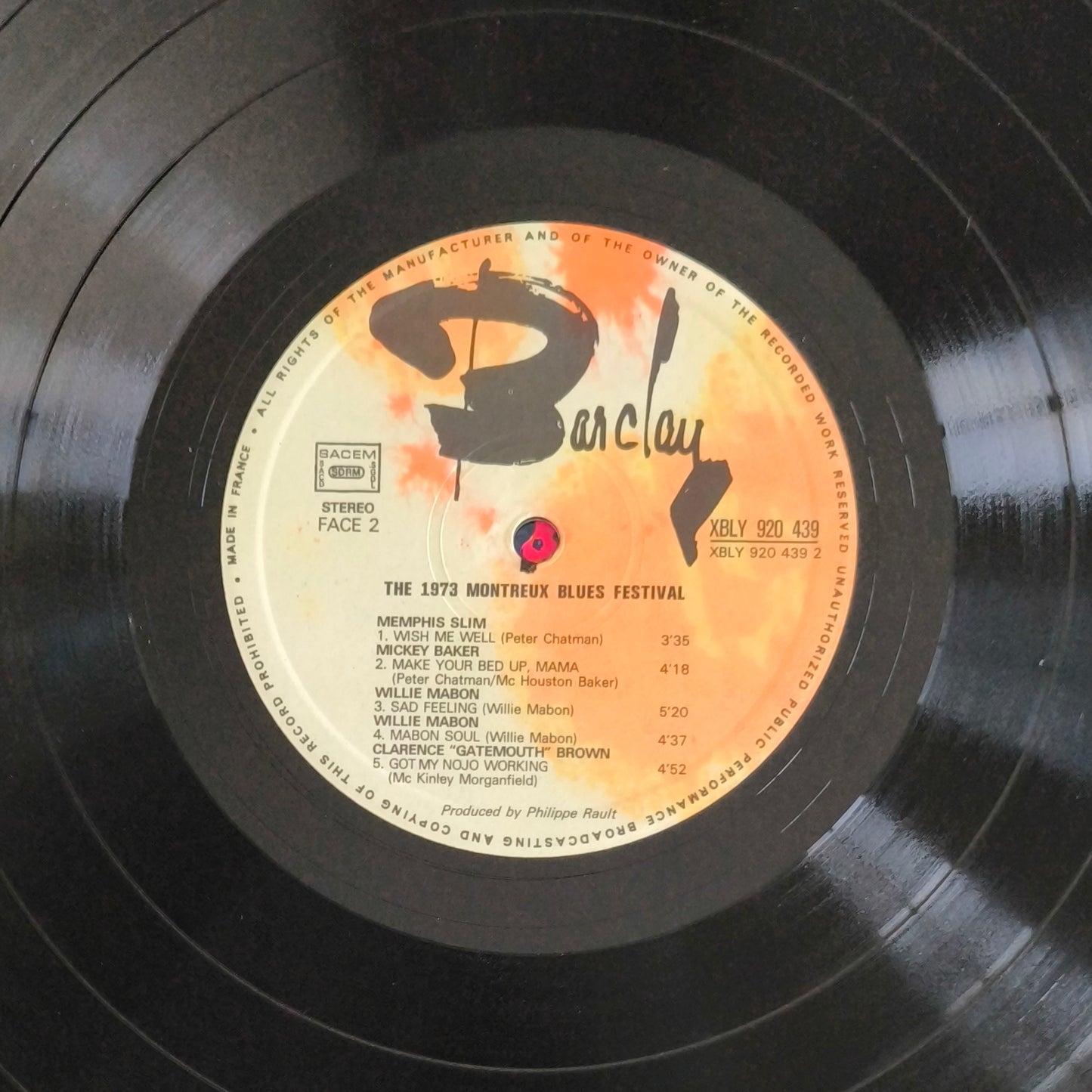 THE MONTREUX BLUES FESTIVAL