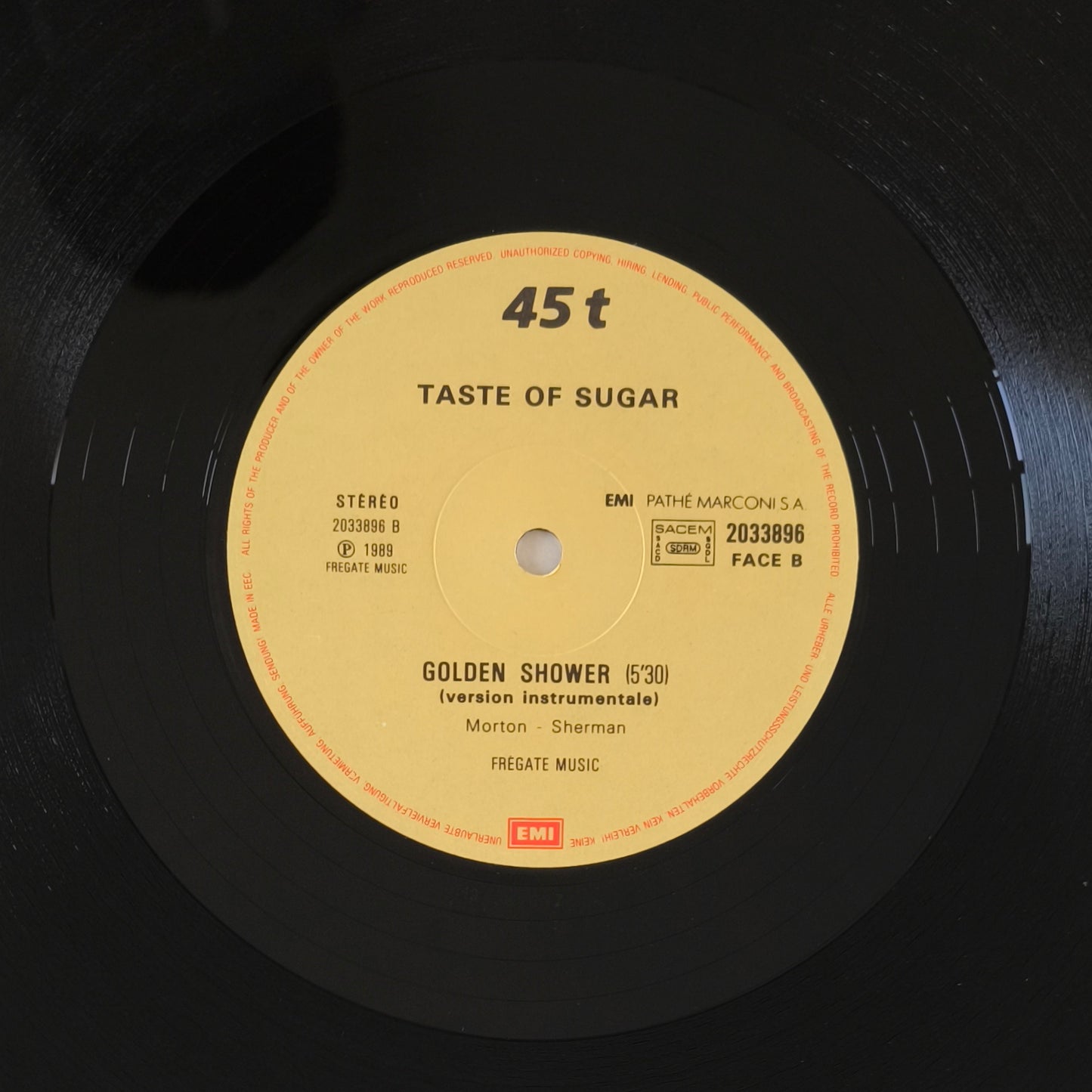 TASTE OF SUGAR - Golden Shower