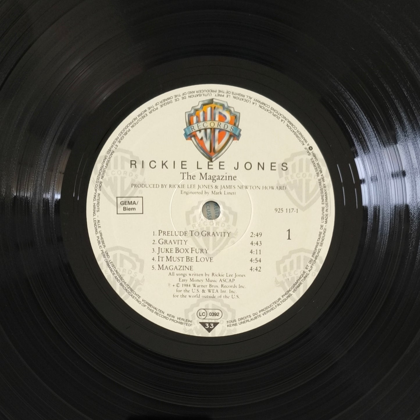 RICKIE LEE JONES - The Magazine