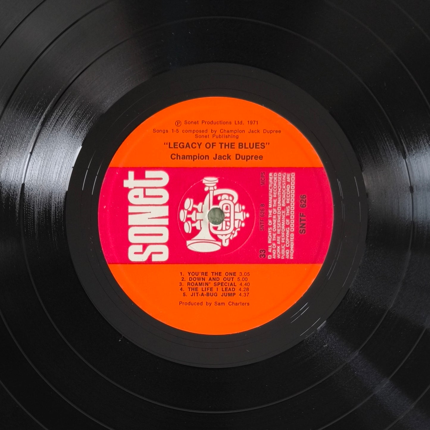 CHAMPION JACK DUPREE - The Legacy Of The Blues Vol. 3