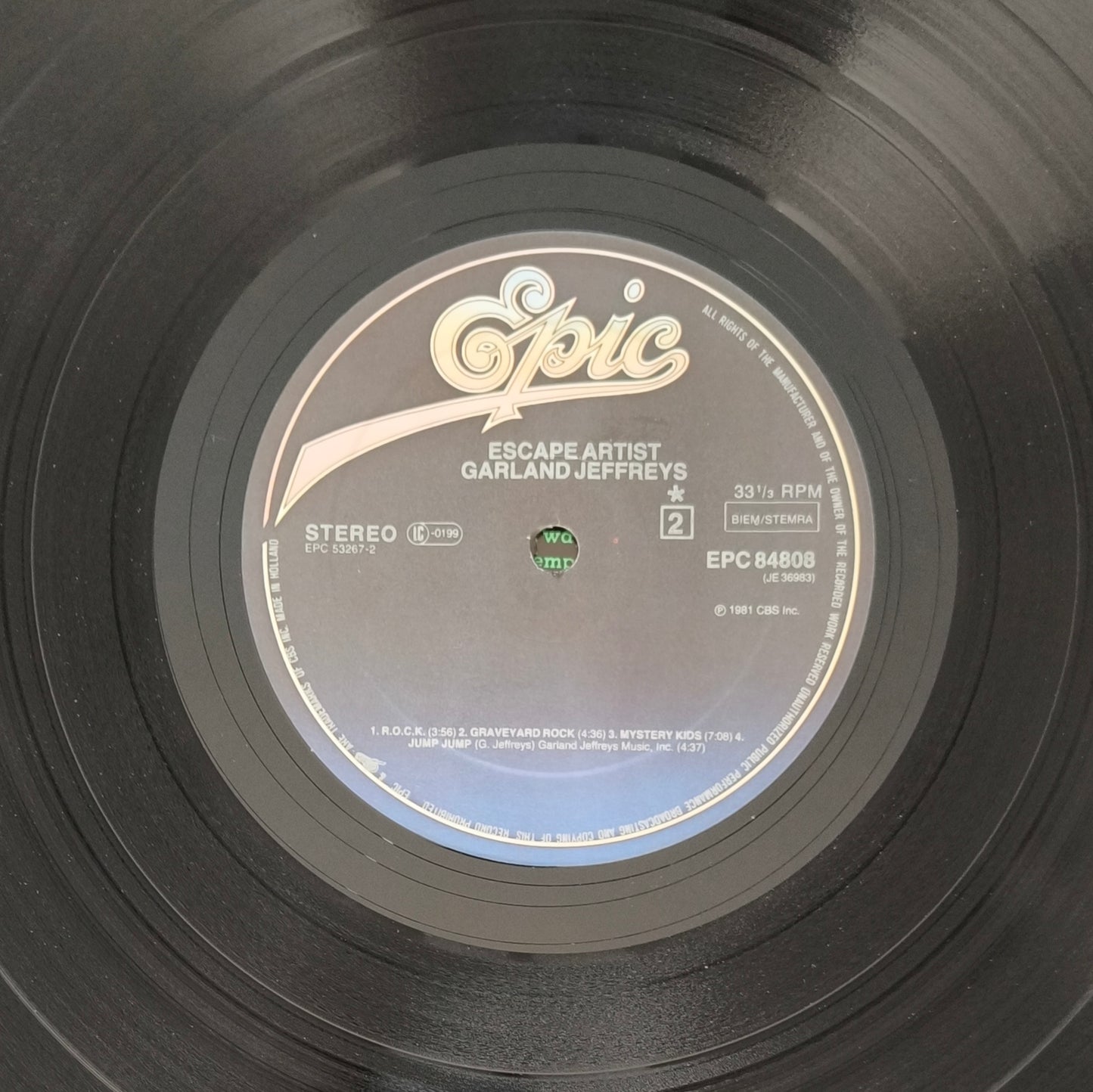 GARLAND JEFFREYS - Escape Artist (inclus bonus 45 tours)