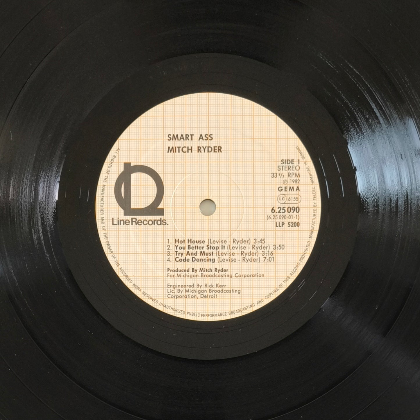 MITCH RYDER - Smart Ass