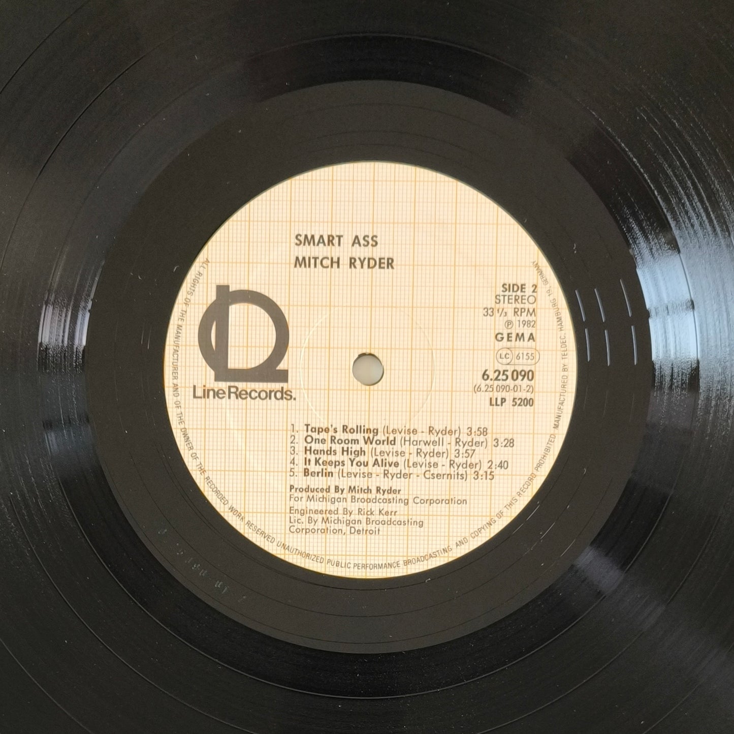 MITCH RYDER - Smart Ass