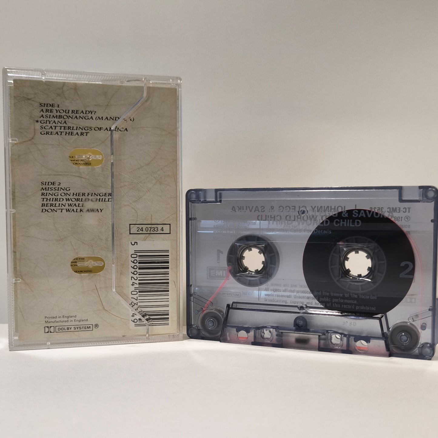 JOHNNY CLEGG & SAVUKA - Third World Child