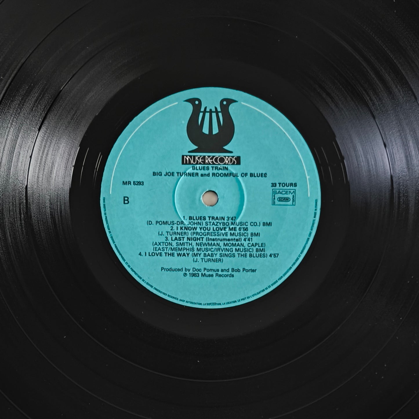 BIG JOE TURNER & ROOMFUL OF BLUES - Blues Train