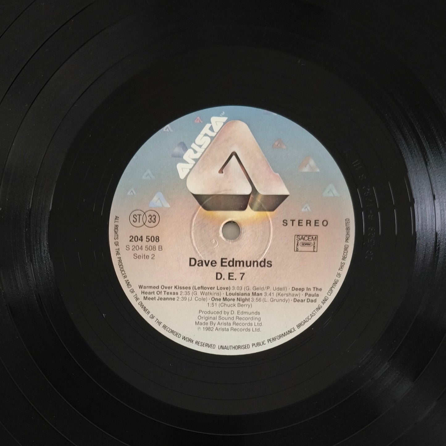 DAVE EDMUNDS - D. E. 7