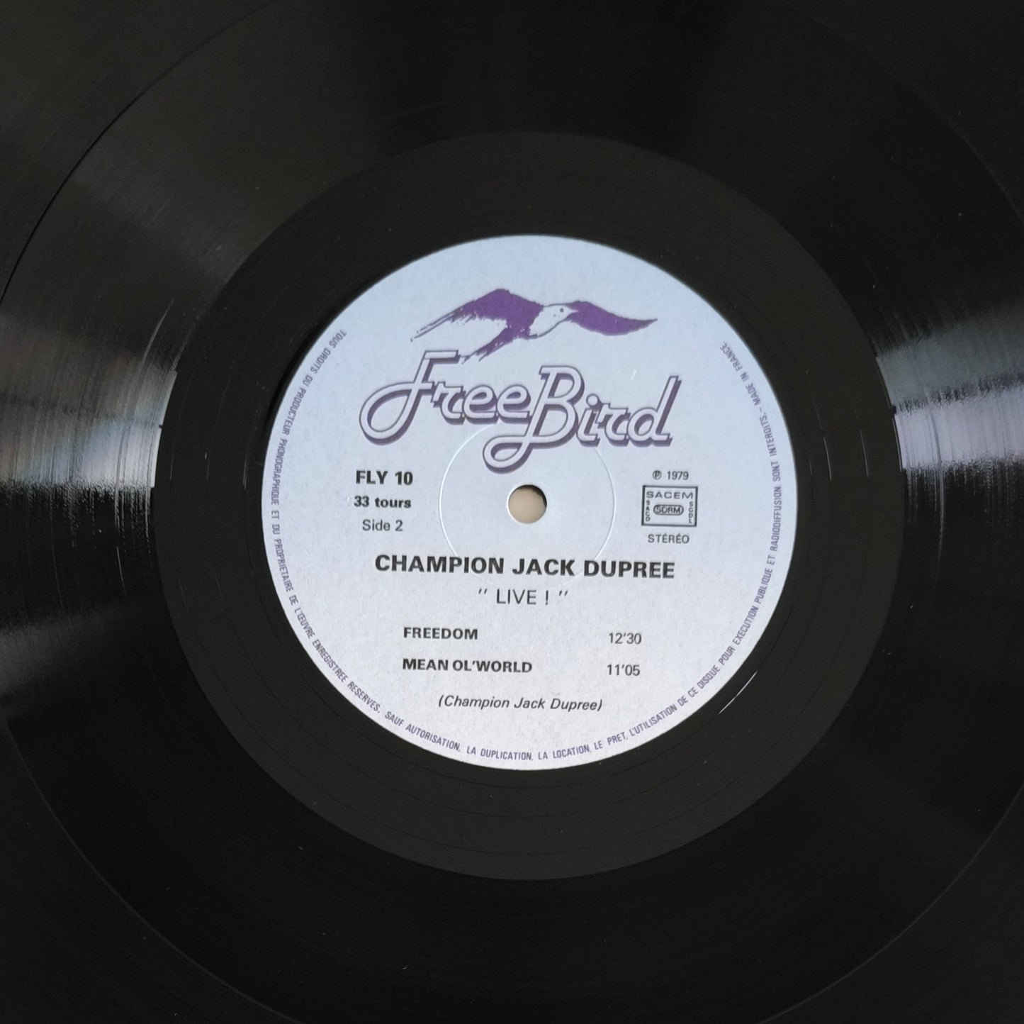 CHAMPION JACK DUPREE - Live!