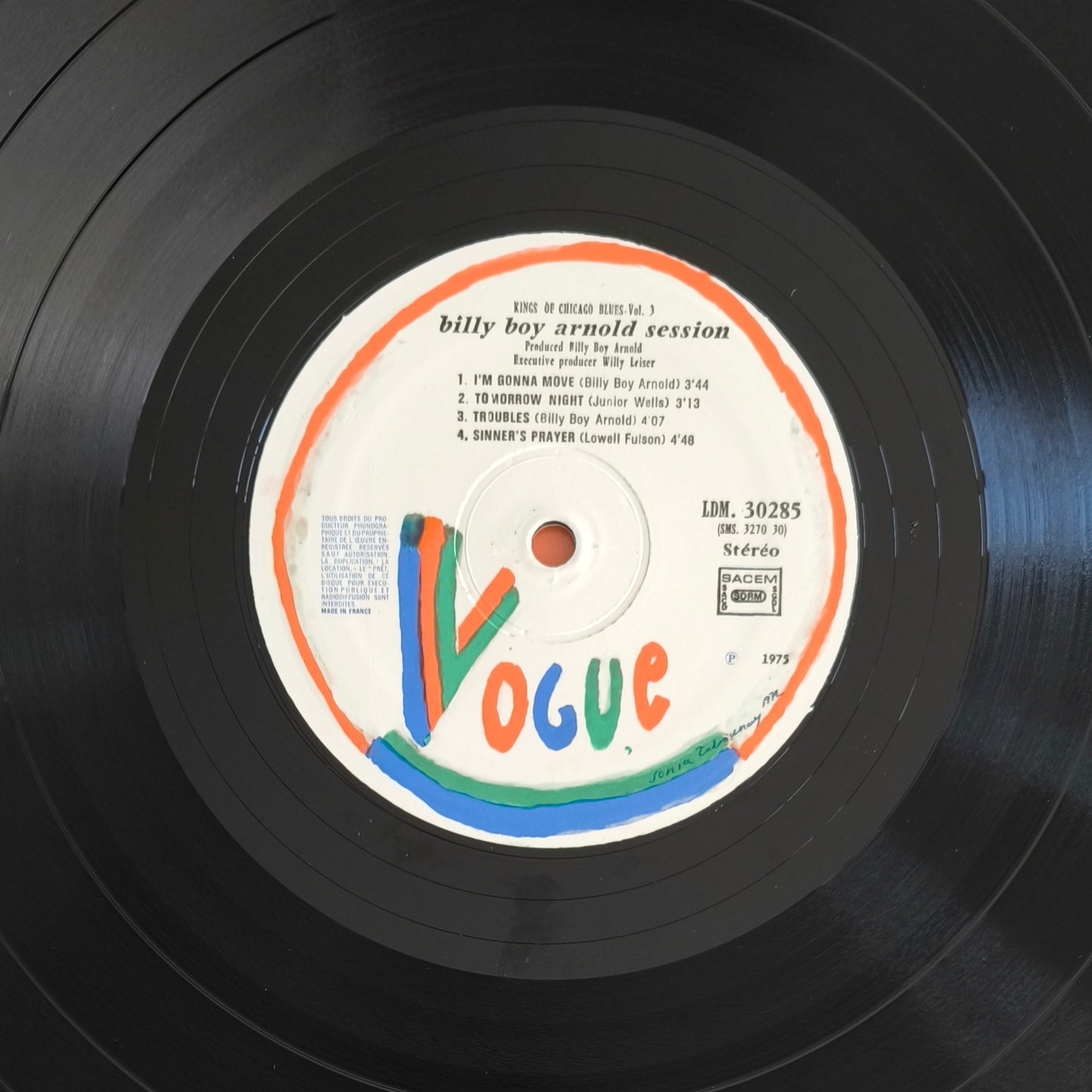 BILLY BOY ARNORLD - Kings Of Chicago Blues Vol. 3