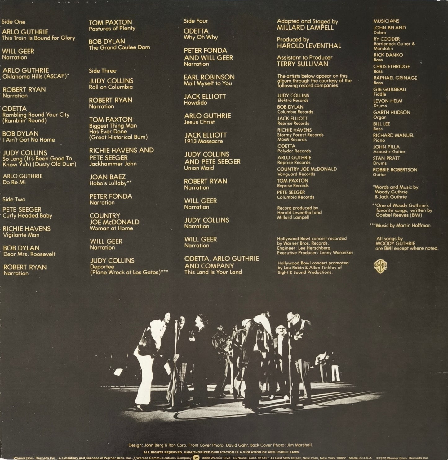 A TRIBUTE TO WOODY GUTHRIE