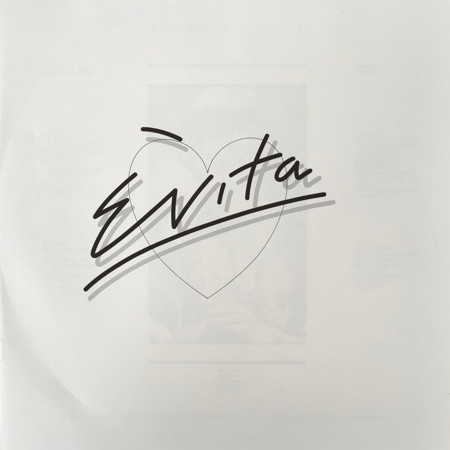 ANDREW LLOYD WEBBER AND TIM RICE - Evita