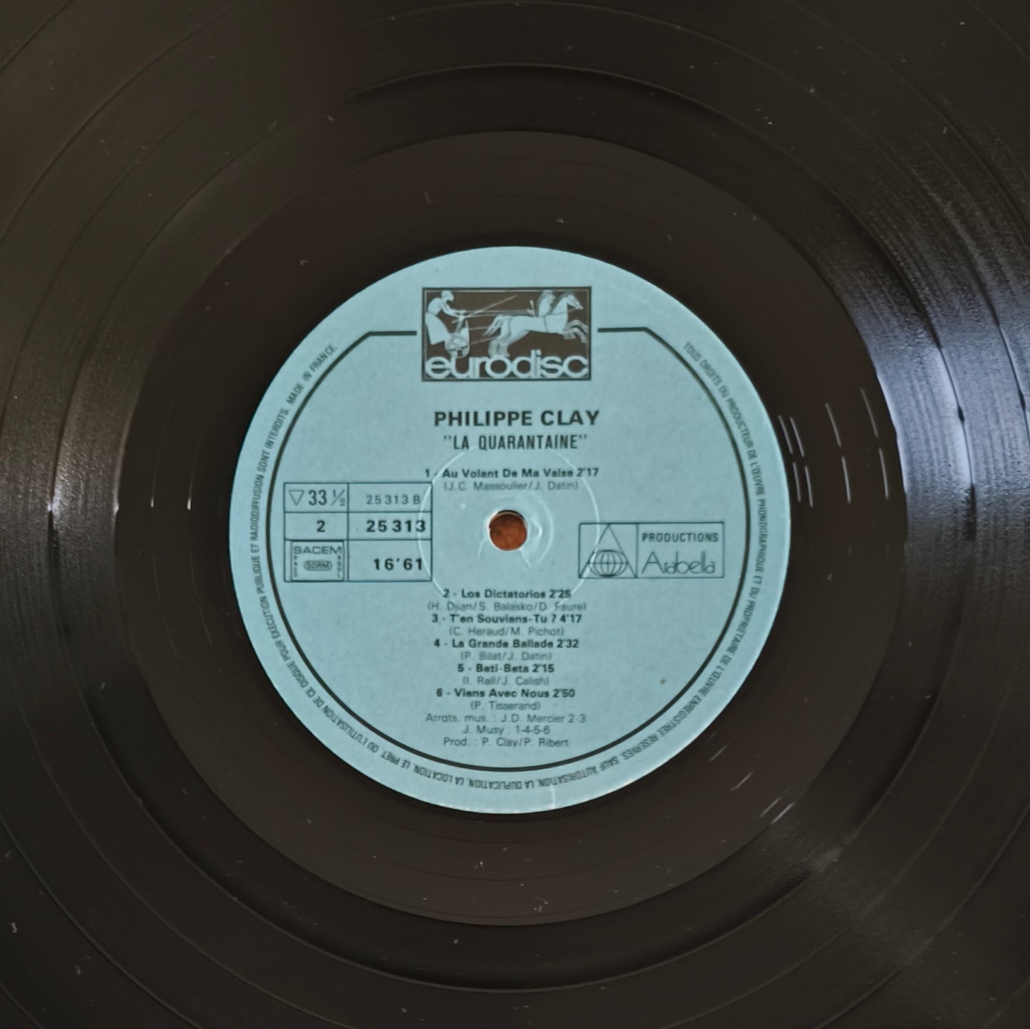 PHILIPPE CLAY - La Quarantaine