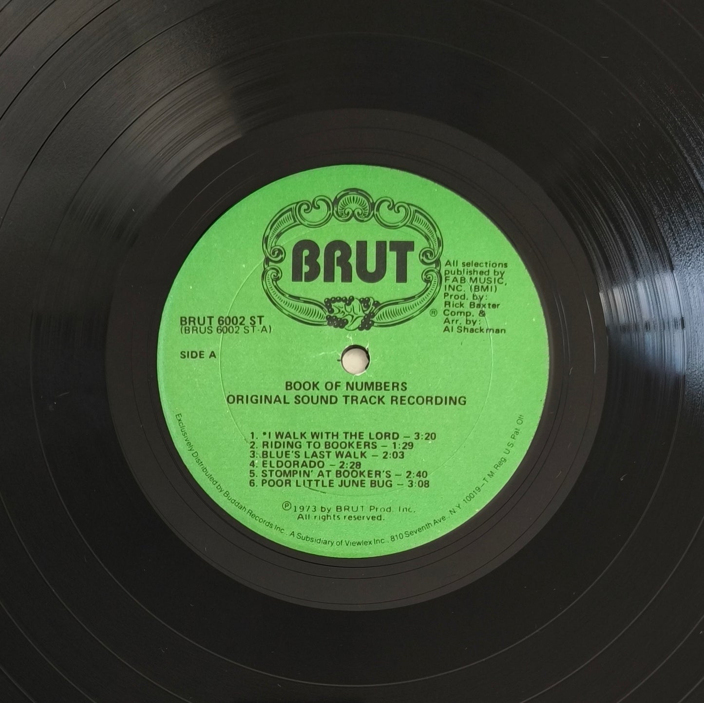 SONNY TERRY & BROWNIE McGHEE - Book Of Numbers (Original Motion Picture Soundtrack Recording)