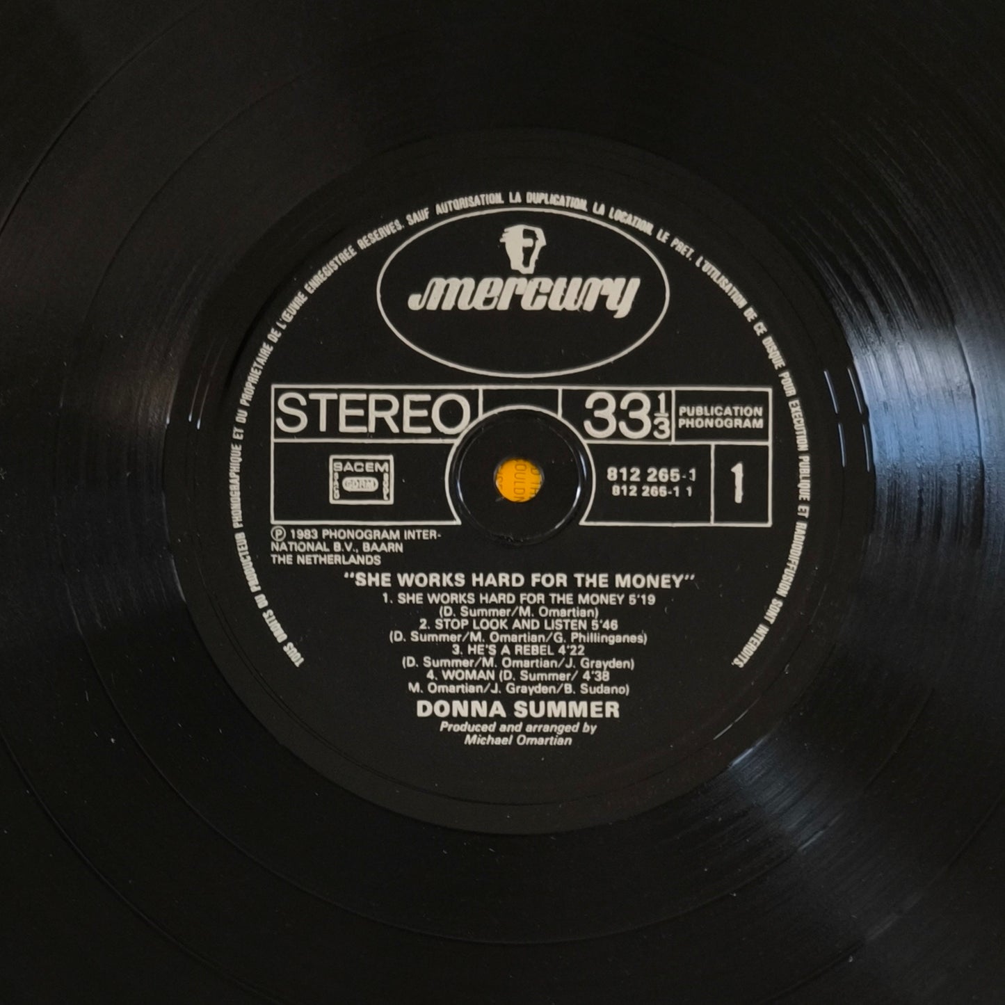 DONNA SUMMER - She Works Hard For The Money