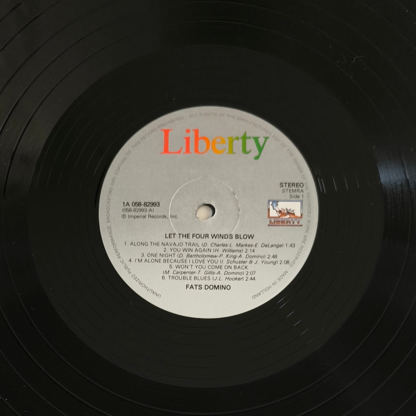 FATS DOMINO - Let The Four Winds Blow