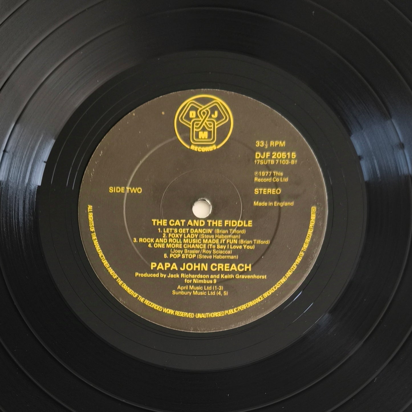 PAPA JOHN CREACH - The Cat And The Fiddle