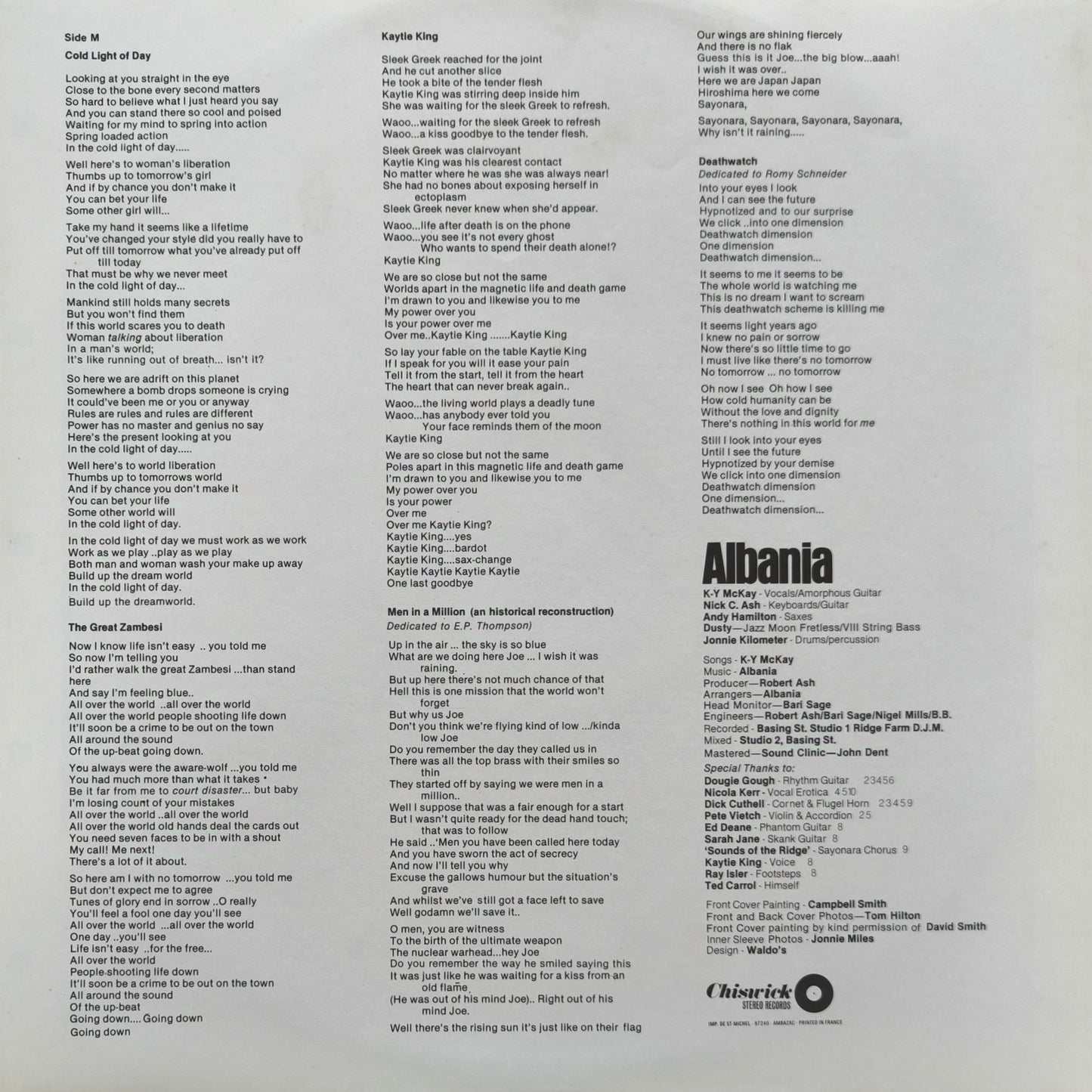 ALBANIA - Are You All Mine