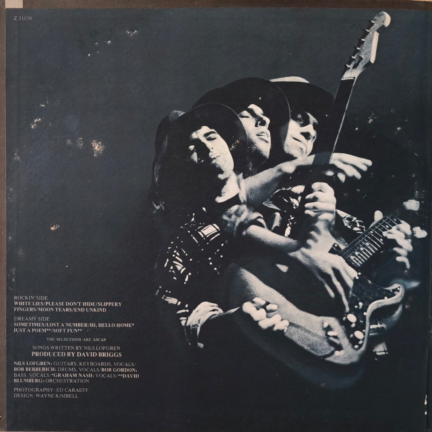 NILS LOFGREN - GRIN - 1+1 (pressage US)