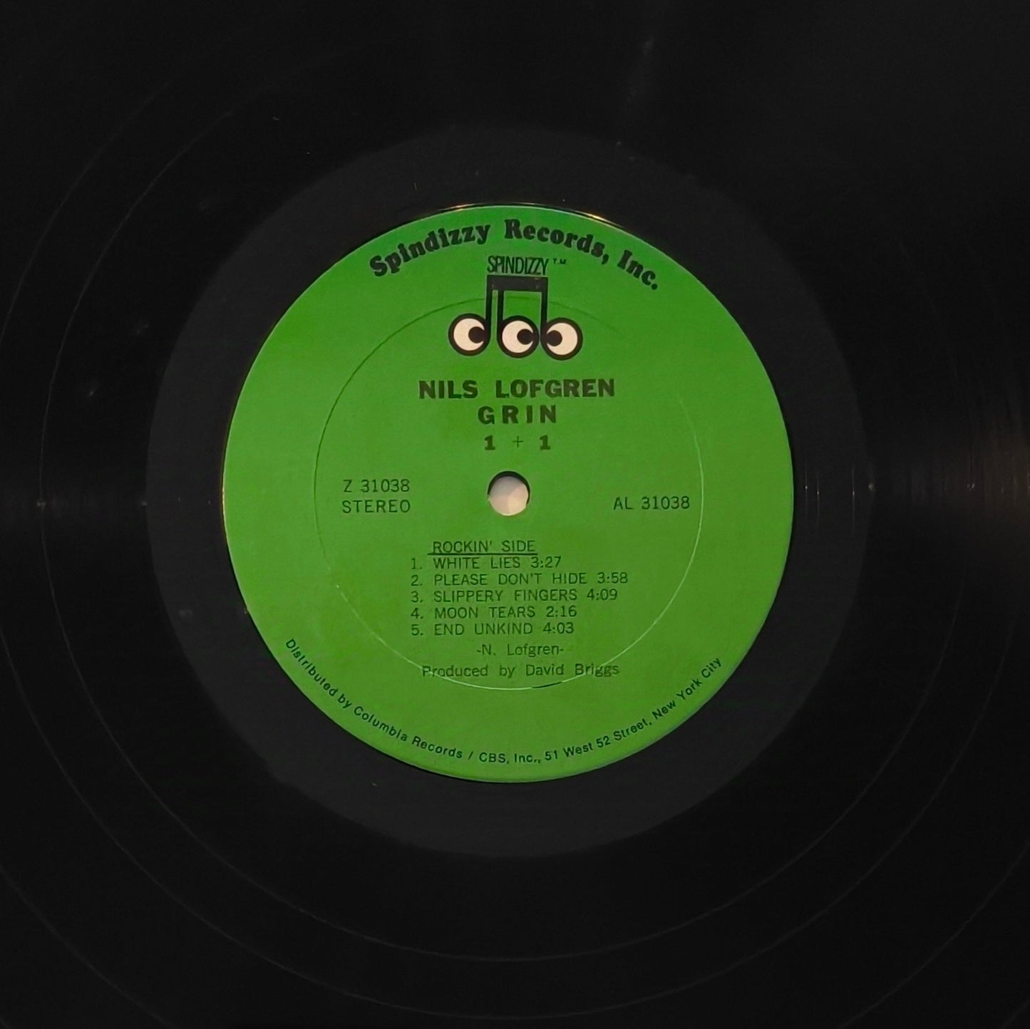 NILS LOFGREN - GRIN - 1+1 (pressage US)