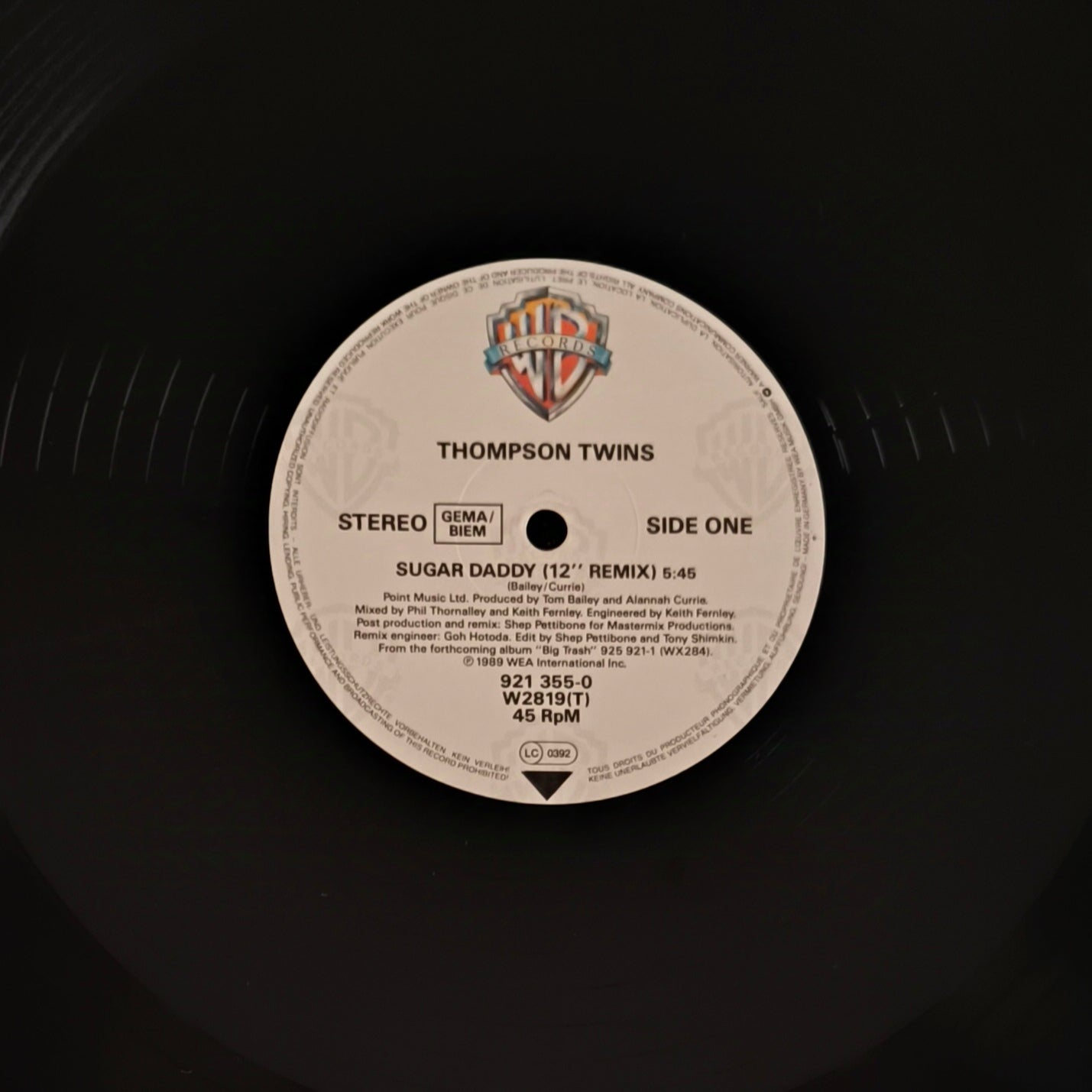 THOMPSON TWINS - Sugar Daddy