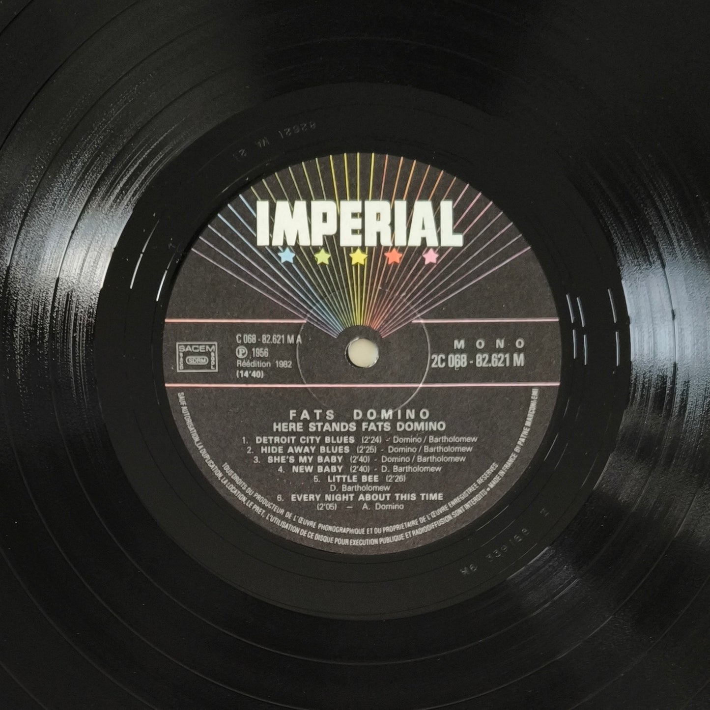 FATS DOMINO - Here Stands Fats Domino